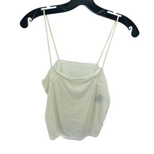 Private Treasures By Avon Womens Slip Top Cami Chemise White Size Medium (10-12)
